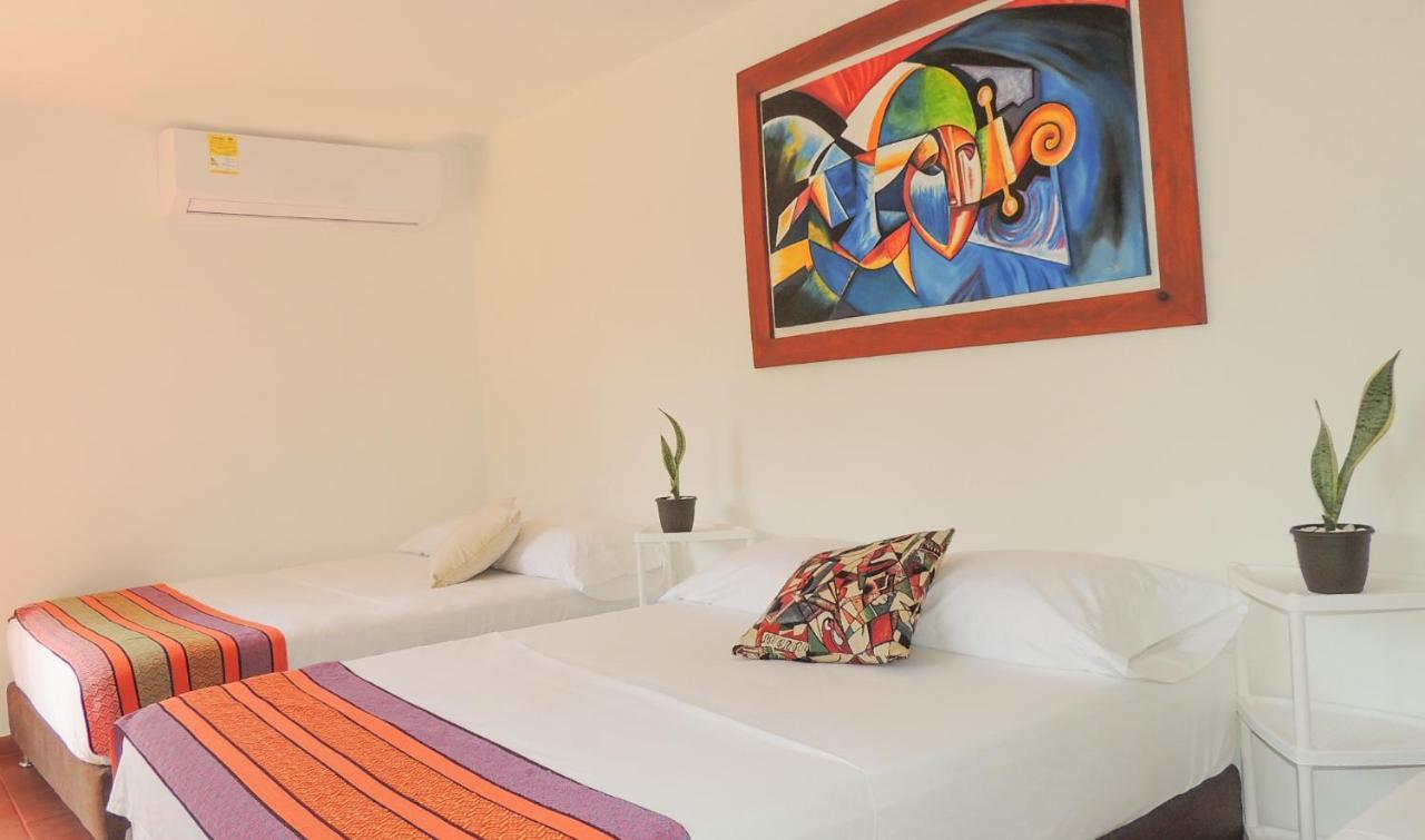 Отель Portoazul Casa De Playa Пуэрто-Коломбия Экстерьер фото